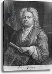 Постер Школа: Английская 18в. Batty Langley, print made by J. Carwitham, 1741 Постер Школа: Английская 18в. Batty Langley, print made by J. Carwitham, 1741
