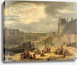 Постер Пельчин Дж. View of the Grand Gallery of the Louvre, the Tuileries and the Pont Royal, c.1795 Постер Пельчин Дж. View of the Grand Gallery of the Louvre, the Tuileries and the Pont Royal, c.1795