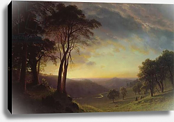Постер Бирштад Альберт The Sacramento River Valley Постер Бирштад Альберт The Sacramento River Valley
