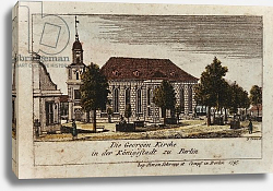 Постер Калау Ф. А. (акв) The Church of St. George in Konigsstadt, Berlin, 1797 Постер Калау Ф. А. (акв) The Church of St. George in Konigsstadt, Berlin, 1797
