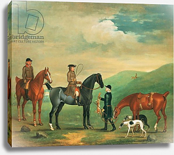 Постер Сеймур Джеймс The 4th Lord Craven coursing at Ashdown Park Постер Сеймур Джеймс The 4th Lord Craven coursing at Ashdown Park