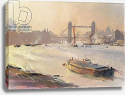 Постер Чемберлейн Тревор (совр) Autumn afternoon, Pool of London, 1991 Постер Чемберлейн Тревор (совр) Autumn afternoon, Pool of London, 1991