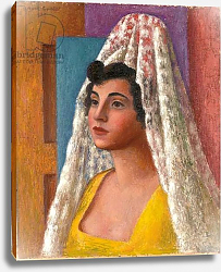 Постер Гертлер Марк Portrait of Dorothy Morland, 1937 Постер Гертлер Марк Portrait of Dorothy Morland, 1937
