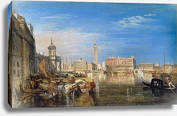 Постер Тернер Уильям (William Turner) Bridge of Sighs, Ducal Palace and Custom-House Постер Тернер Уильям (William Turner) Bridge of Sighs, Ducal Palace and Custom-House
