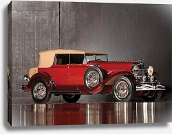 Постер Duesenberg J Convertible Sedan by Murphy '1931 Постер Duesenberg J Convertible Sedan by Murphy '1931