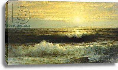 Купить репродукцию картины An Orange Sunset Waning Low, 1897, Ричардс Уильям