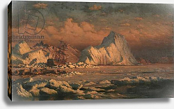 Постер Брэдфорд Уильям Summer in the Land of the Midnight Sun, 1880 Постер Брэдфорд Уильям Summer in the Land of the Midnight Sun, 1880