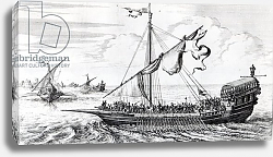 Постер Школа: Голландская 18в. Barbary Galleys Постер Школа: Голландская 18в. Barbary Galleys