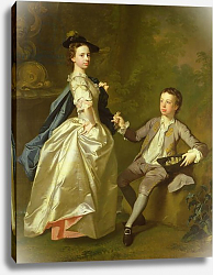 Постер Рамзай Алан The Hon. Rachel Hamilton and her brother, the Hon. Charles Hamilton, 1740 Постер Рамзай Алан The Hon. Rachel Hamilton and her brother, the Hon. Charles Hamilton, 1740