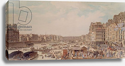 Постер Леспинасс Луи The Port au Ble and the Pont Notre-Dame, 1782 Постер Леспинасс Луи The Port au Ble and the Pont Notre-Dame, 1782