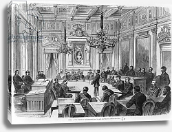 Постер Дерой Август Members of the Commune in session at the Hotel de Ville, Salle des Maires, Paris, 1871 Постер Дерой Август Members of the Commune in session at the Hotel de Ville, Salle des Maires, Paris, 1871