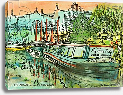 Постер Букер Бренда (совр) 'My Fair Lady' on the Regents Canal Постер Букер Бренда (совр) 'My Fair Lady' on the Regents Canal