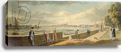 Постер Сэндби Поль View towards Westminster from the Terrace of Somerset House Постер Сэндби Поль View towards Westminster from the Terrace of Somerset House
