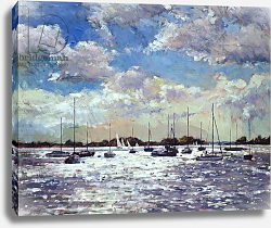 Постер Гланвиль Кристофер (совр) Evening Light, Gulf of Morbihan, 2002 Постер Гланвиль Кристофер (совр) Evening Light, Gulf of Morbihan, 2002