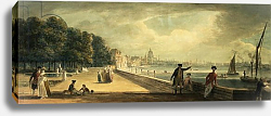 Постер Сэндби Поль View of the City from the Terrace of Somerset House Постер Сэндби Поль View of the City from the Terrace of Somerset House