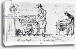 Постер Шарф Джордж (грав) Biscuit and Gingerbread stalls at Charing Cross, 1820-30 Постер Шарф Джордж (грав) Biscuit and Gingerbread stalls at Charing Cross, 1820-30