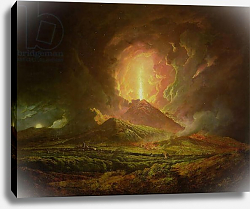 Постер Райт Джозеф An Eruption of Vesuvius, seen from Portici, c.1774-6 Постер Райт Джозеф An Eruption of Vesuvius, seen from Portici, c.1774-6