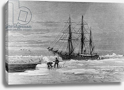 Постер Школа: Английская 19в. Arctic Exploration: The Eira, Mr Leigh Smith's Yacht, 1882 Постер Школа: Английская 19в. Arctic Exploration: The Eira, Mr Leigh Smith's Yacht, 1882