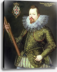 Постер Поурбус Франс Младший Vicenzo Gonzaga, Duke of Mantua, 1600 Постер Поурбус Франс Младший Vicenzo Gonzaga, Duke of Mantua, 1600