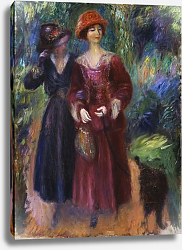 Постер Глакенс Уильям Джеймс A Stroll in the Park, 1915-1918 Постер Глакенс Уильям Джеймс A Stroll in the Park, 1915-1918