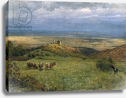 Постер Тома Ханс View of Kronberg in Taunus, Germany, 1879 Постер Тома Ханс View of Kronberg in Taunus, Germany, 1879