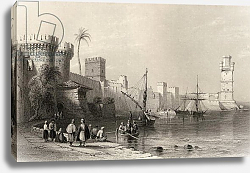 Постер Бартлет Уильям (последователи, грав) Harbour of Rhodes, Greece, engraved by J.C. Armytage Постер Бартлет Уильям (последователи, грав) Harbour of Rhodes, Greece, engraved by J.C. Armytage