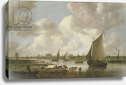 Постер Гойен Ян A View of Leiden from the North East Постер Гойен Ян A View of Leiden from the North East