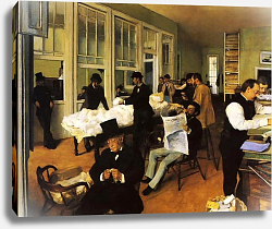 Постер Дега Эдгар (Edgar Degas) Контора по торговле хлопком в Новом Орлеане Постер Дега Эдгар (Edgar Degas) Контора по торговле хлопком в Новом Орлеане