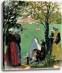 Постер Денис Морис The Sacred Spring in Guidel, c.1905 Постер Денис Морис The Sacred Spring in Guidel, c.1905
