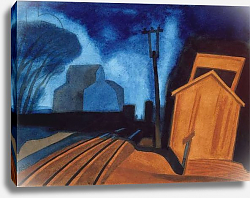 Постер Блюмнер Оскар Flag Station, Elizabeth, New Jersey, 1925 Постер Блюмнер Оскар Flag Station, Elizabeth, New Jersey, 1925