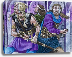 Постер Хук Ричард (дет) Sir Galahad, along with Percival and Bors, 1972 Постер Хук Ричард (дет) Sir Galahad, along with Percival and Bors, 1972
