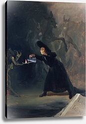 Постер Гойя Франсиско (Francisco de Goya) A Scene from 'The Forcibly Bewitched' Постер Гойя Франсиско (Francisco de Goya) A Scene from 'The Forcibly Bewitched'