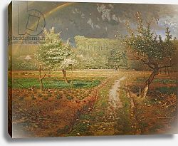 Постер Милле, Жан-Франсуа Spring at Barbizon, 1868-73 Постер Милле, Жан-Франсуа Spring at Barbizon, 1868-73