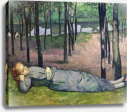 Постер Бернард Эмиль Madeleine in the Bois d'Amour, 1888 Постер Бернард Эмиль Madeleine in the Bois d'Amour, 1888