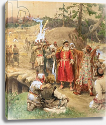 Постер Лебедев Клавдий The Conquest of the New Regions in Russia, 1904 Постер Лебедев Клавдий The Conquest of the New Regions in Russia, 1904