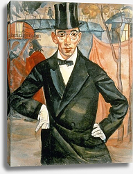 Постер Григорьев Борис Portrait of Sherling, from the cycle of portraits called 'The face of Russia', 1900 Постер Григорьев Борис Portrait of Sherling, from the cycle of portraits called 'The face of Russia', 1900