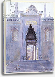 Постер Виллис Люси (совр) Gateway to The Blue Mosque, 1991 Постер Виллис Люси (совр) Gateway to The Blue Mosque, 1991