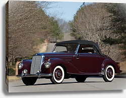 Постер Mercedes-Benz 220 Cabriolet A (W187) '1951–55 Постер Mercedes-Benz 220 Cabriolet A (W187) '1951–55