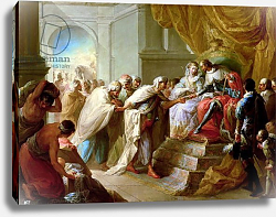 Постер Лопез Висенте The Catholic King and Queen with an Embassy from the King of Fez Постер Лопез Висенте The Catholic King and Queen with an Embassy from the King of Fez