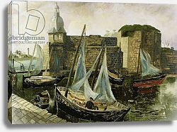 Постер Вуд Кристофер La Ville-Close, Concarneau, Brittany, 1930 Постер Вуд Кристофер La Ville-Close, Concarneau, Brittany, 1930
