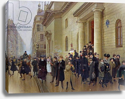 Постер Бакст Леон Leaving the Lycee Condorcet, 1903 Постер Бакст Леон Leaving the Lycee Condorcet, 1903
