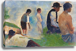 Постер Сера Жорж-Пьер (Georges Seurat) Постер Сера Жорж-Пьер (Georges Seurat)