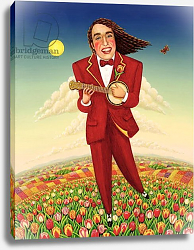 Постер Брумфильд Франсис (совр) Tiptoe Through the Tulips, 2000 Постер Брумфильд Франсис (совр) Tiptoe Through the Tulips, 2000