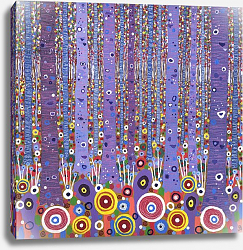 Постер Ньютон Давид (совр) Purple Forest 1, 2012, Постер Ньютон Давид (совр) Purple Forest 1, 2012,