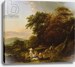 Постер Берхем Николас Diana the Huntress Surprising a Bacchanalian Revel Постер Берхем Николас Diana the Huntress Surprising a Bacchanalian Revel
