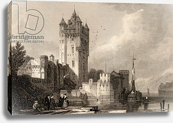 Постер Робертс Давид The Gothic Towers of Ellfield, engraved by E.I. Roberts, from 'The Pilgrims of the Rhine' 1840 Постер Робертс Давид The Gothic Towers of Ellfield, engraved by E.I. Roberts, from 'The Pilgrims of the Rhine' 1840