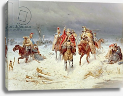 Постер Виллевальде Богдан French Forces Crossing the River Berezina in November 1812, 1891 Постер Виллевальде Богдан French Forces Crossing the River Berezina in November 1812, 1891