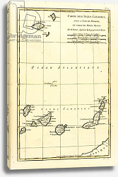 Постер Бонне Чарльз (карты) The Canary Islands, with Madeira and Porto Santo, 1780 Постер Бонне Чарльз (карты) The Canary Islands, with Madeira and Porto Santo, 1780