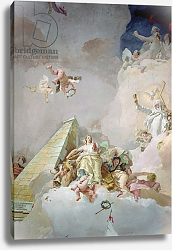 Постер Тьеполо Джованни The Glory of Spain, from the ceiling of the Throne Room, 1762-66 Постер Тьеполо Джованни The Glory of Spain, from the ceiling of the Throne Room, 1762-66