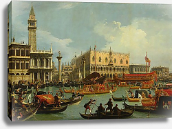Постер Каналетто (Giovanni Antonio Canal) The Betrothal of the Venetian Doge to the Adriatic Sea, c.1739-30 Постер Каналетто (Giovanni Antonio Canal) The Betrothal of the Venetian Doge to the Adriatic Sea, c.1739-30